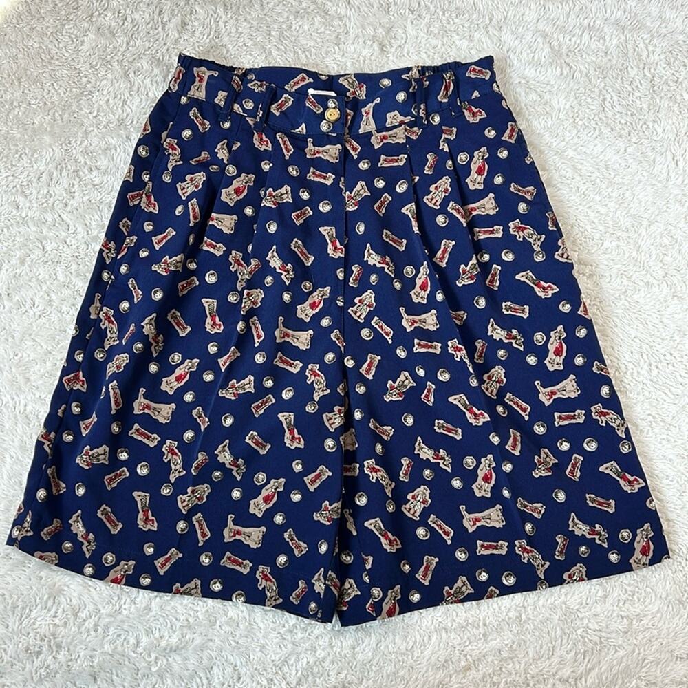 Line Up For Sport high waist golf print shorts, size 6 small